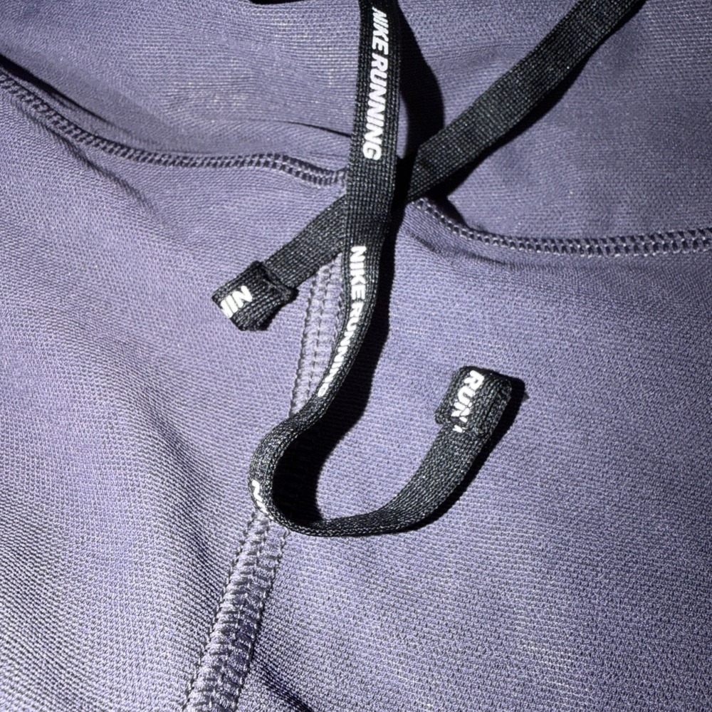 Nike‎ Running Lux Dri Fit Leggings Sz Small Purple Breathable Ankle Length - Picture 5 of 8